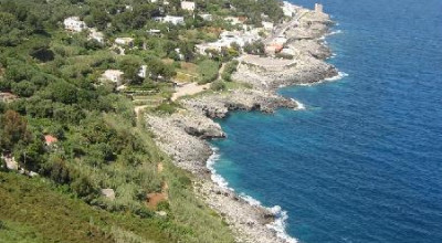 Un suggestivo scorcio di Marina Serra visto dal Belvedere